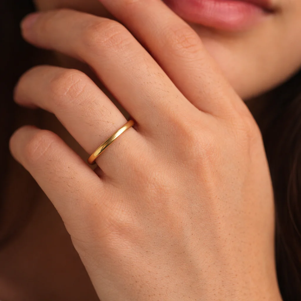 2mm Matte Ring