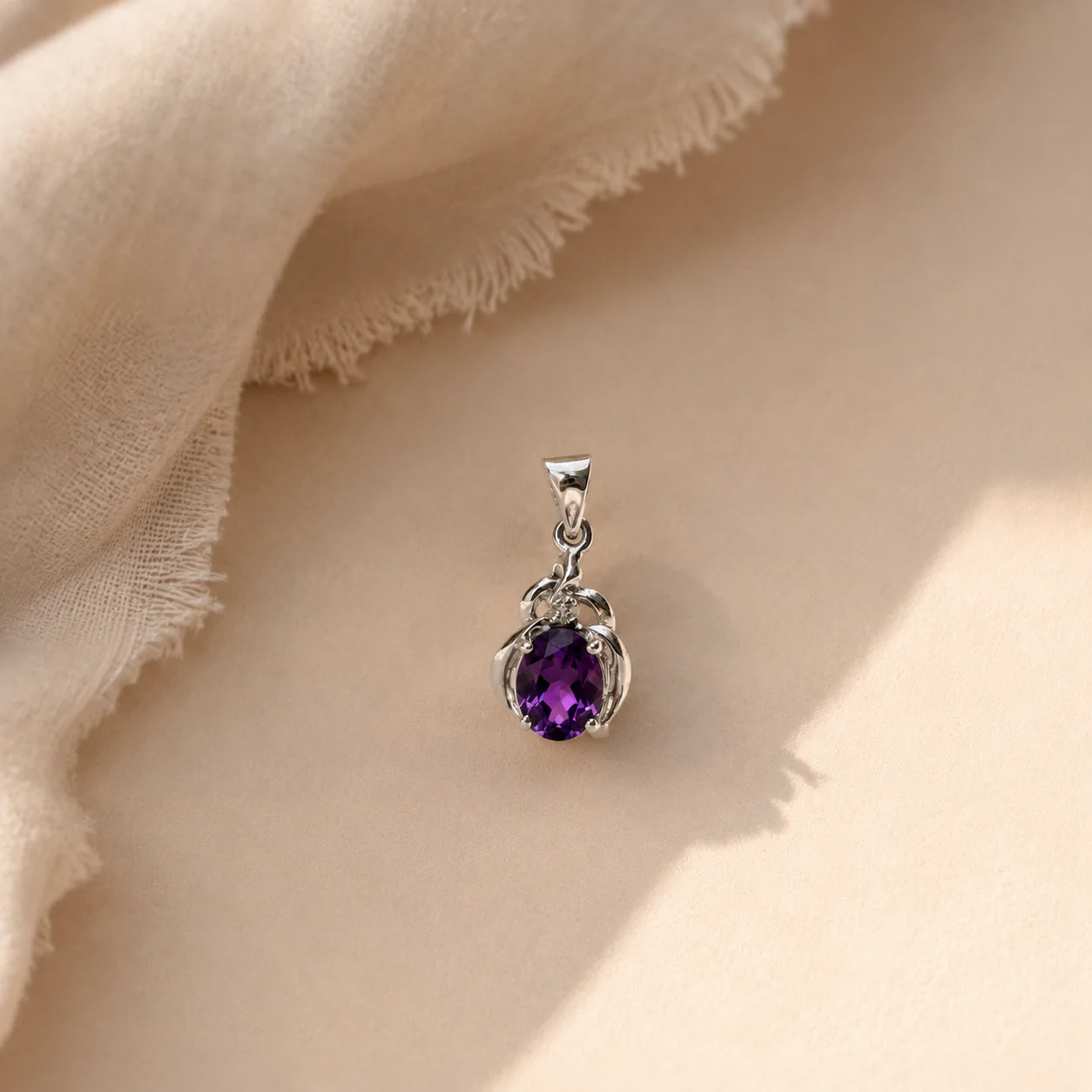 Amethyst Bloom Charm - Image 3