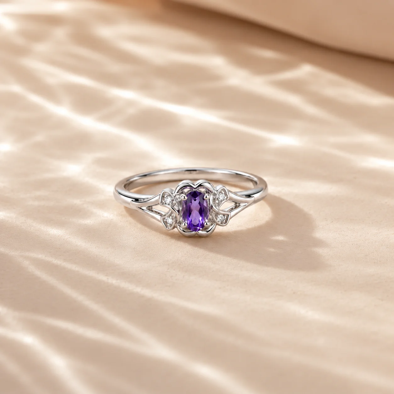 Amethyst Bloom Ring - Image 4