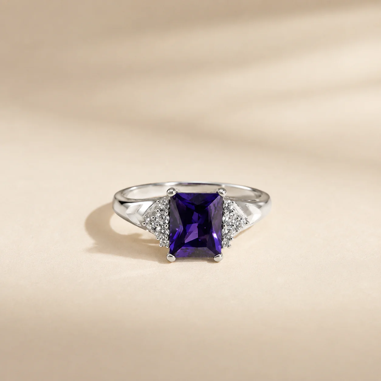 Amethyst Statement Ring - Image 2