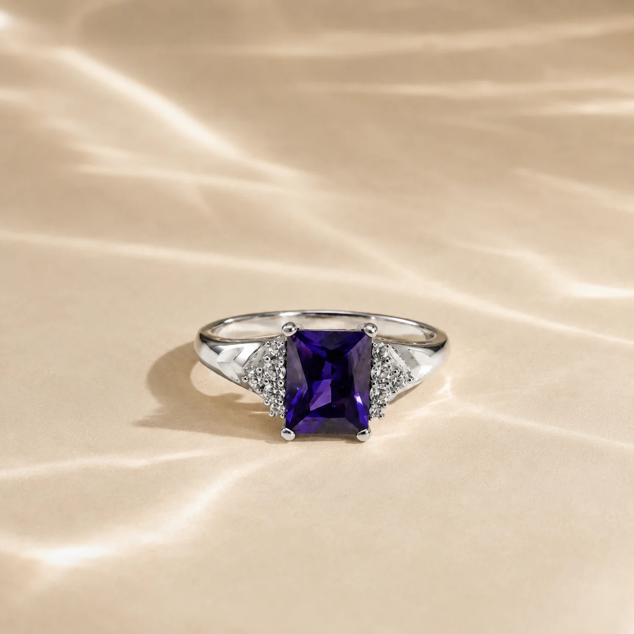 Amethyst Statement Ring - Image 4