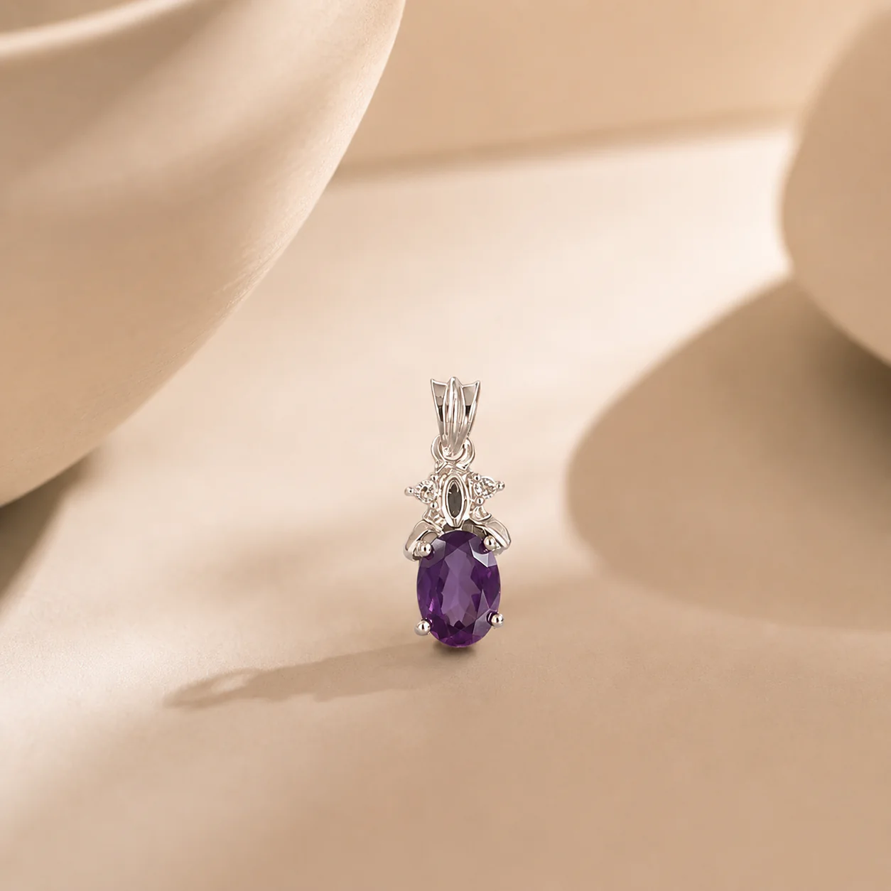 Amethyst Trio Charm - Image 3