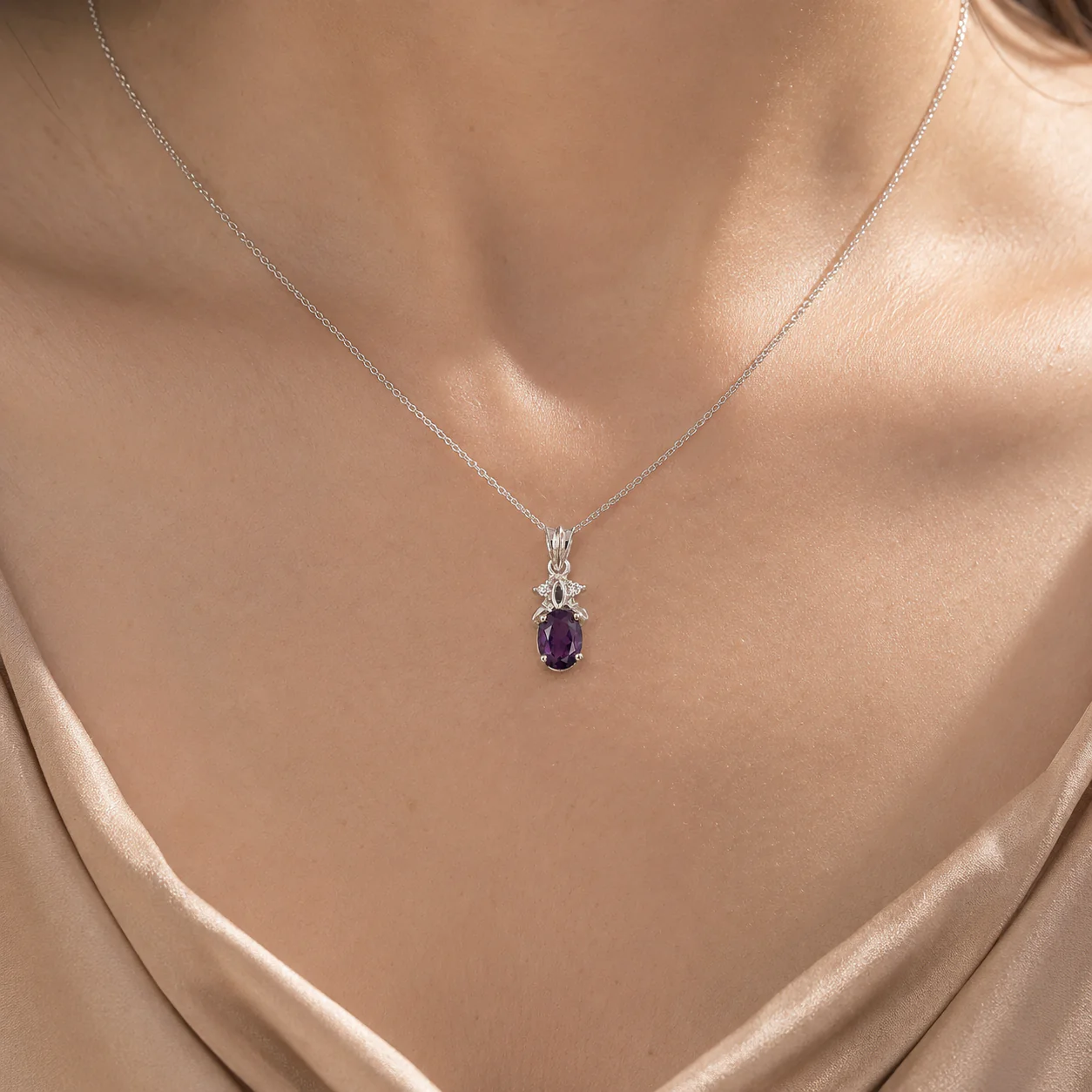 Amethyst Trio Charm - Image 4