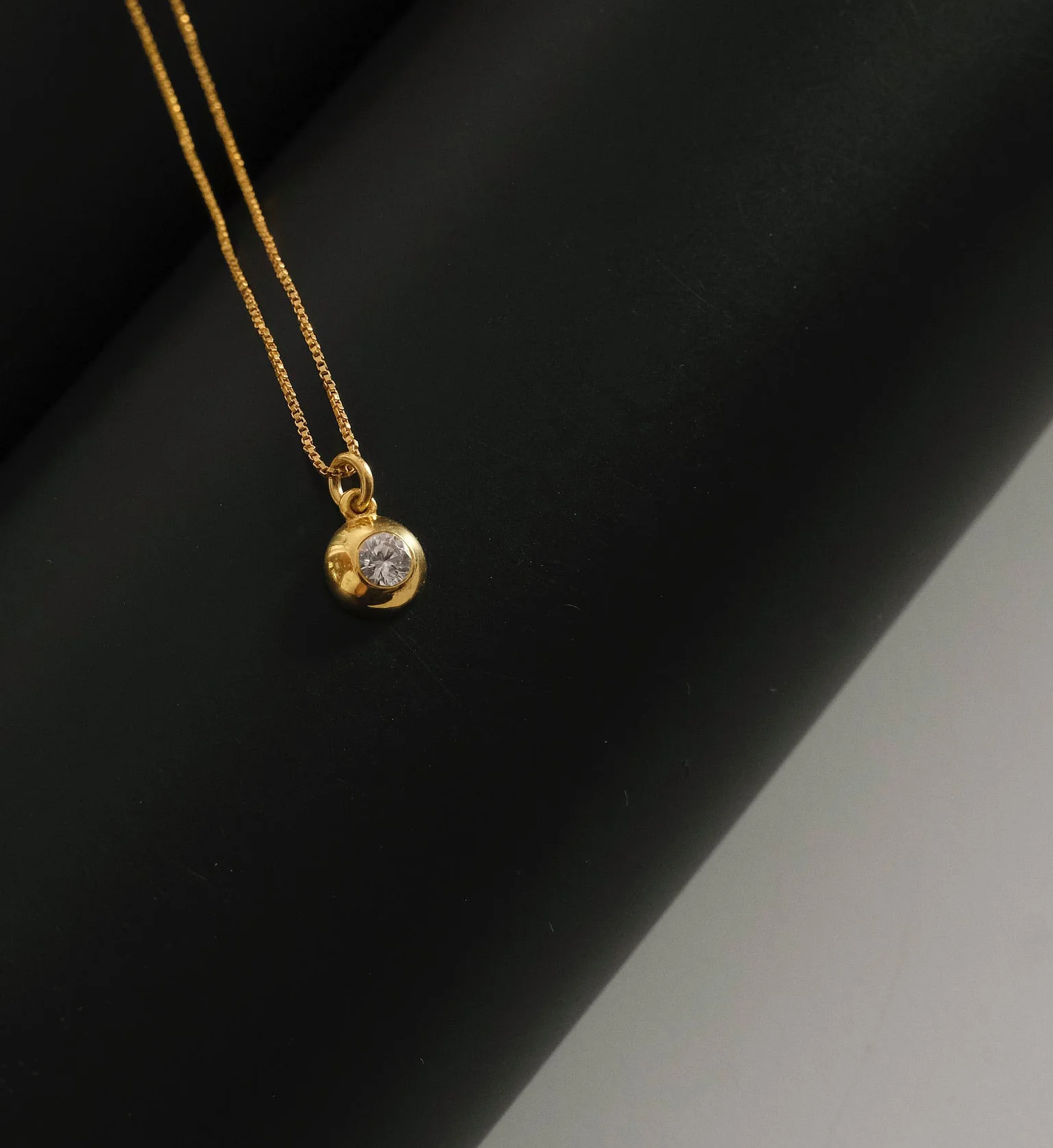 April Birthstone Necklace - Image 9