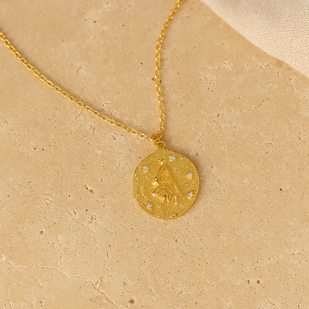 Aquarius Zodiac Necklace - Image 7