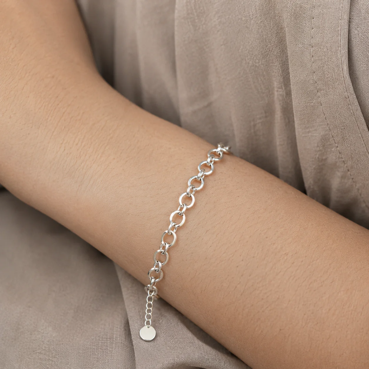 Arc Bangle Bracelet - Image 4