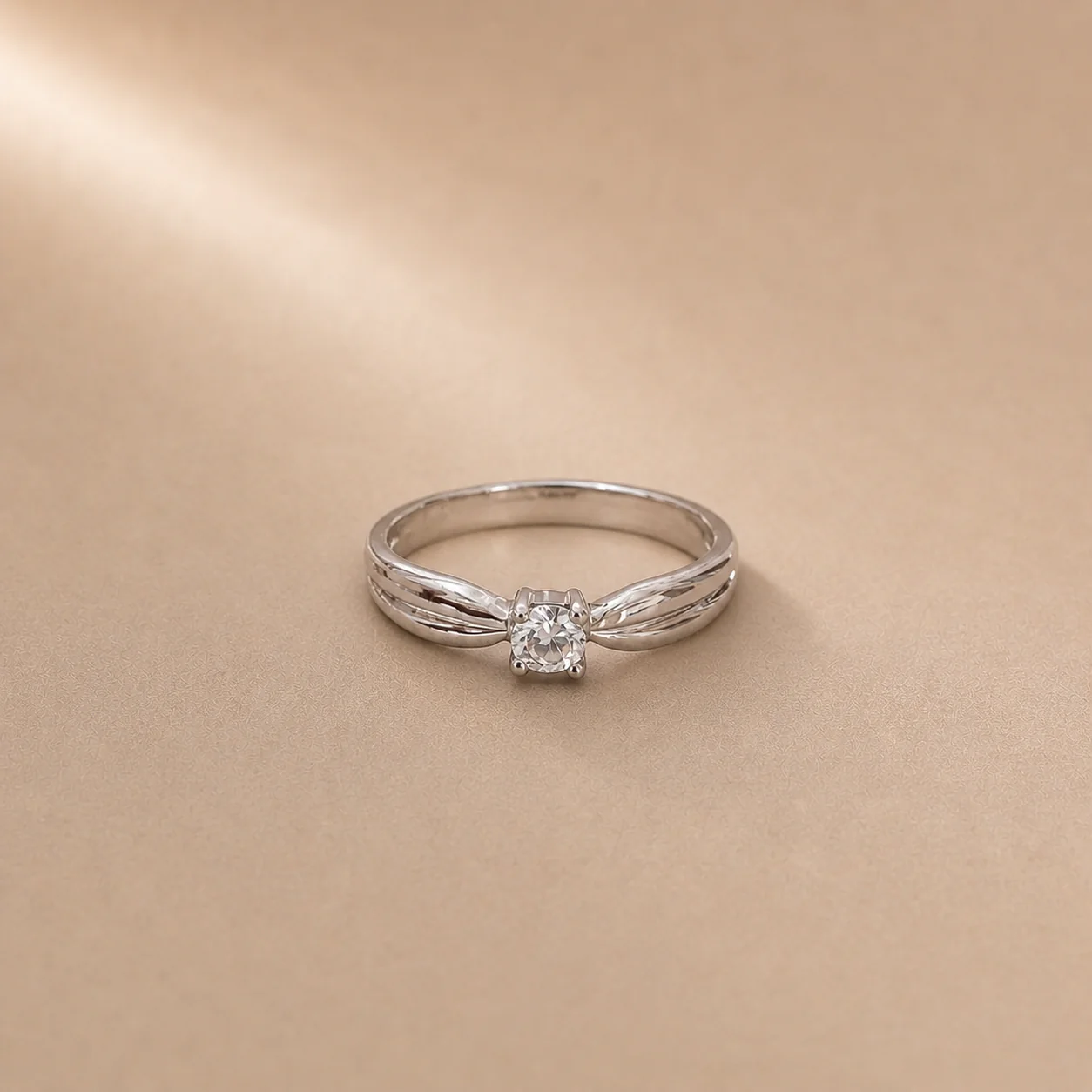 Astra Bloom Solitaire Ring - Image 2