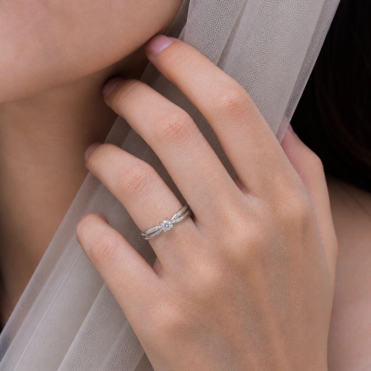 Astra Bloom Solitaire Ring - Image 5