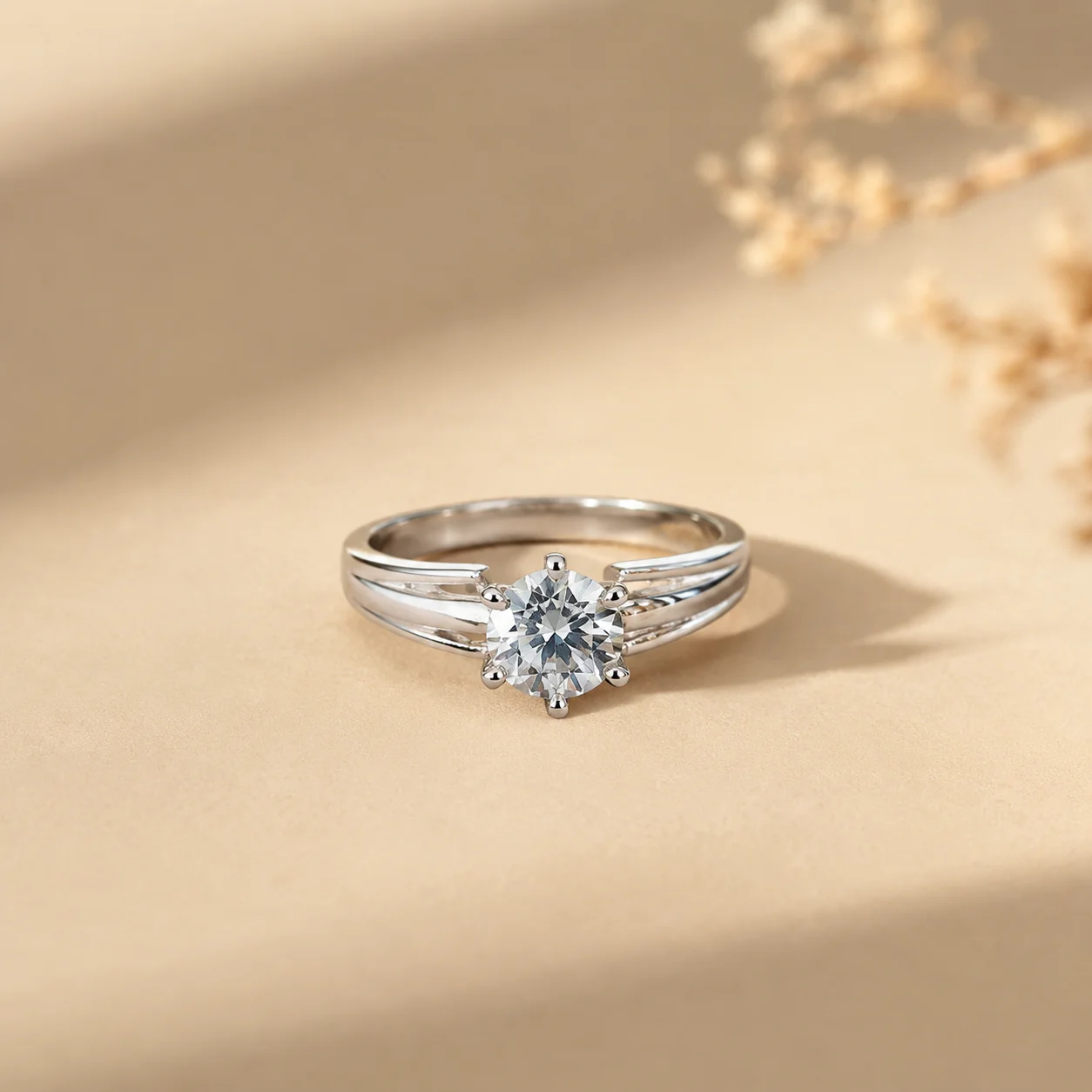 Aurielle Classic Solitaire Ring