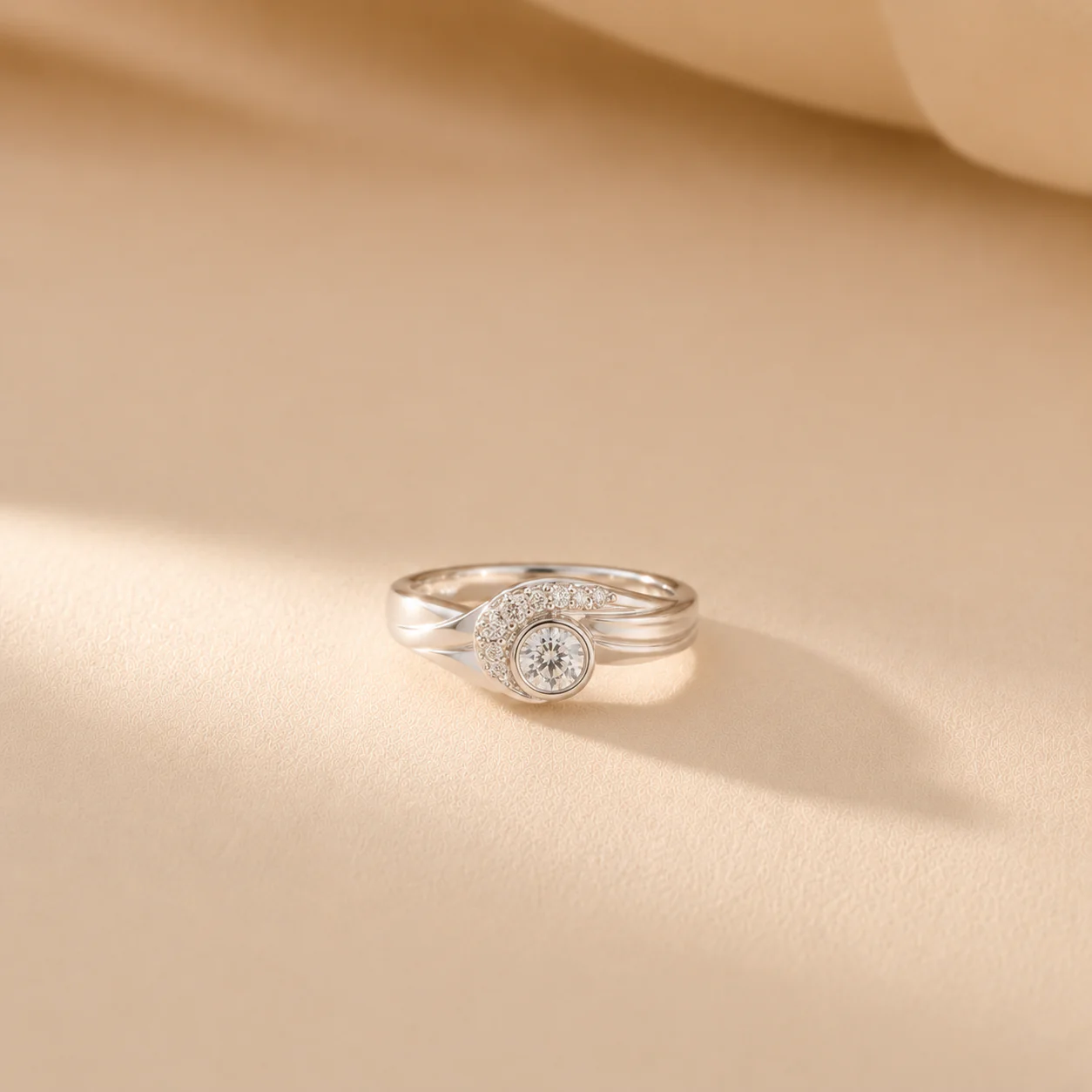 Aurielle Halo CZ Ring