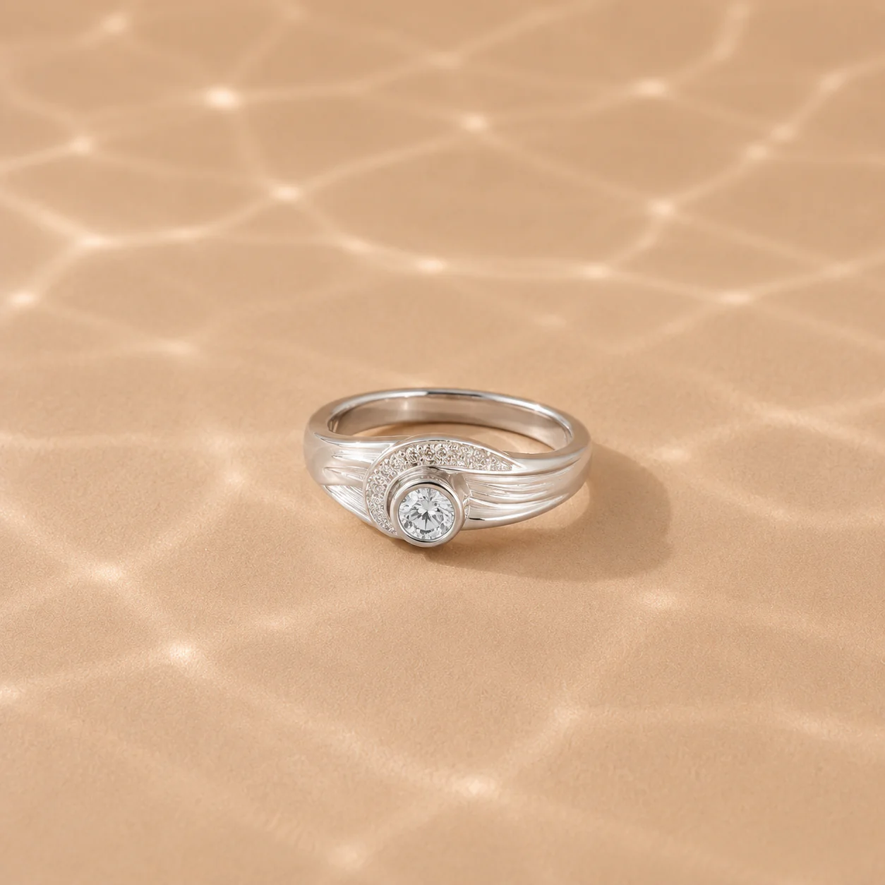 Aurielle Halo CZ Ring - Image 2