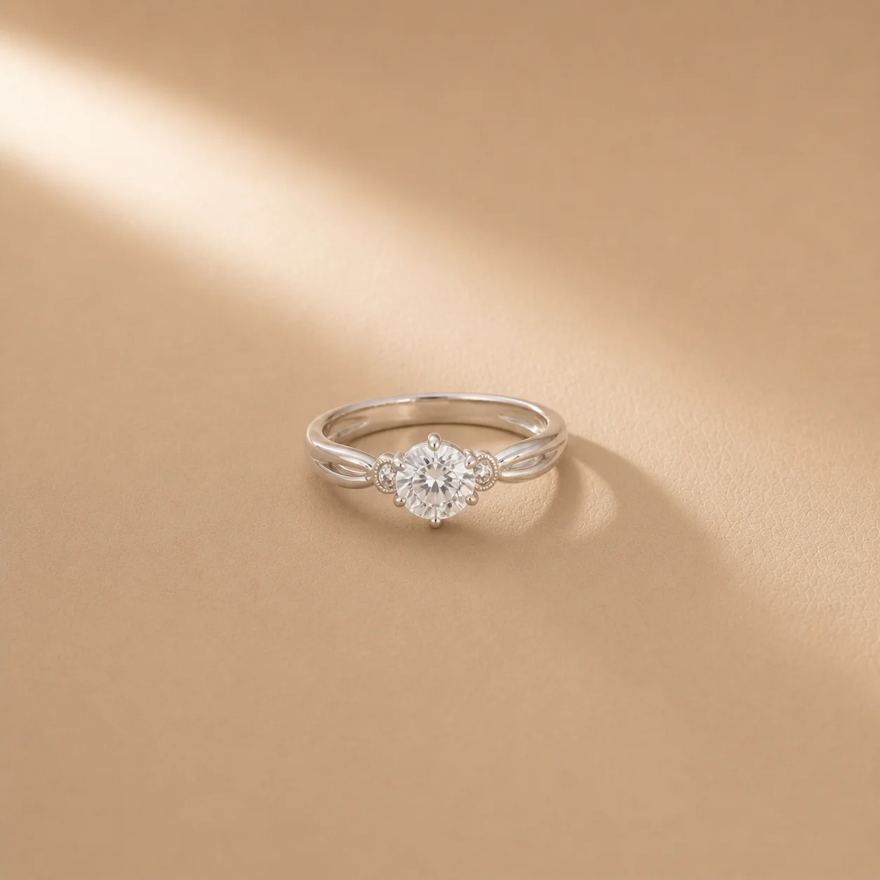 Aurielle Solitaire Ring - Image 2