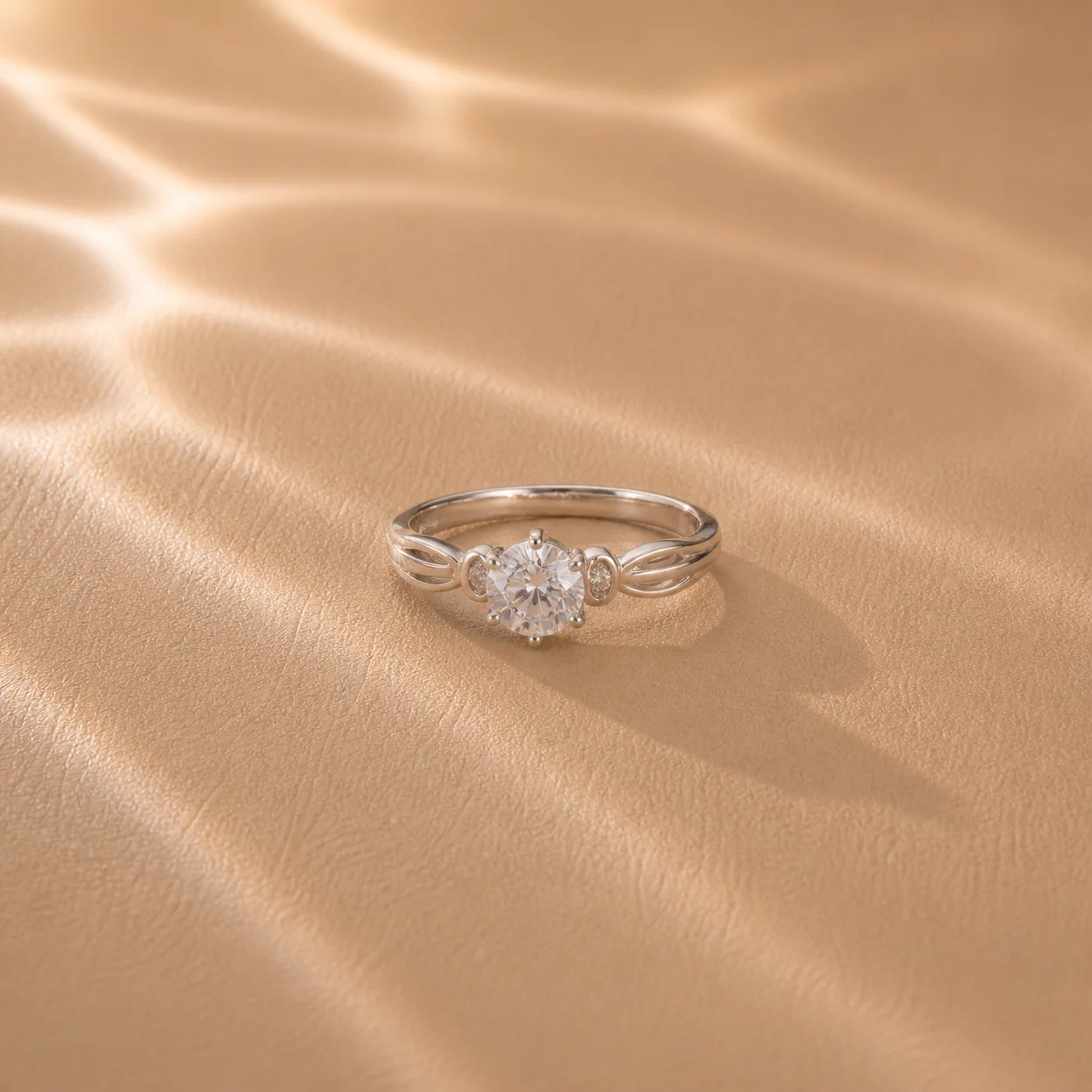 Aurielle Solitaire Ring - Image 3