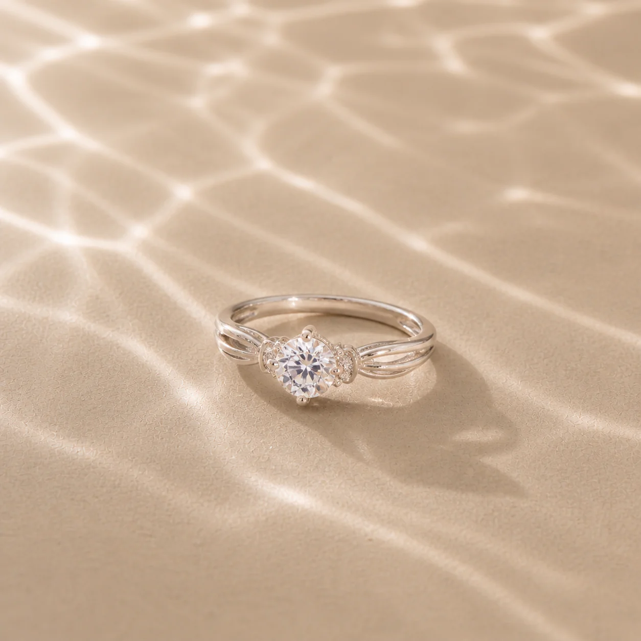 Aurielle Solitaire Ring - Image 4