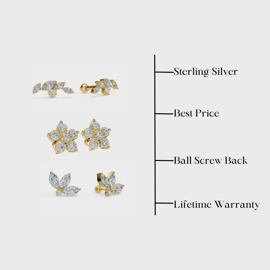 Best Selling Studs Set - Image 5