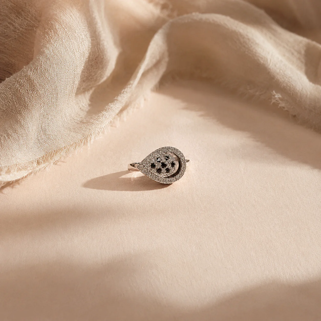Black Onyx Evil Eye Ring - Image 4