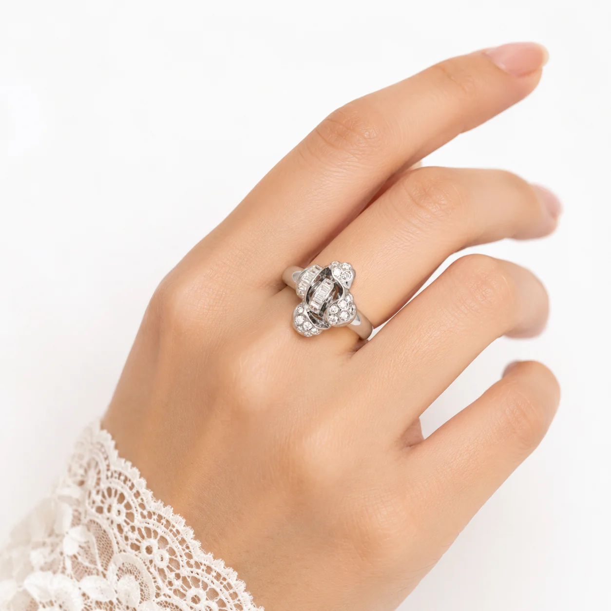 Bloom Halo Statement Ring