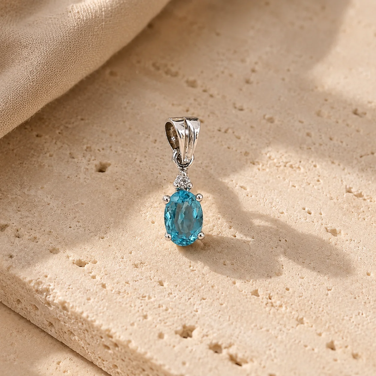 Blue Topaz Charm - Image 3