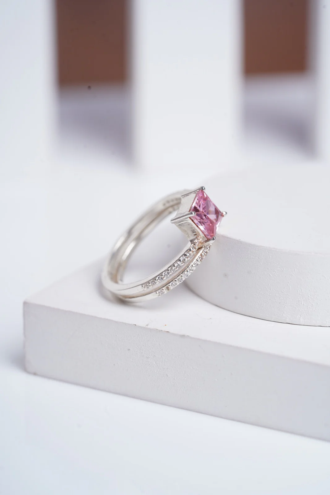 Blush Spiral Ring - Image 5