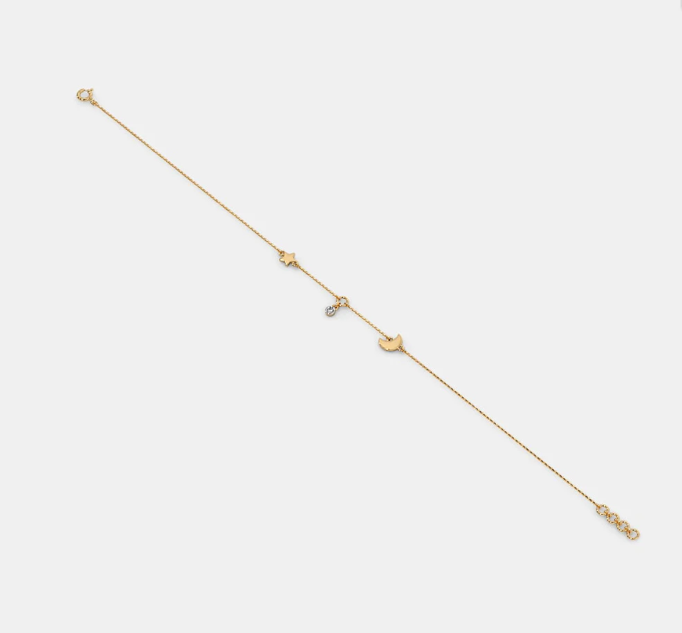 Butterfly Pearl Anklet - Image 4
