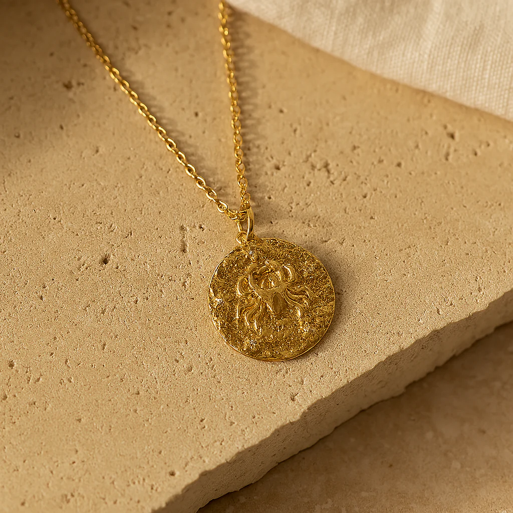 Cancer Zodiac Necklace - Image 2