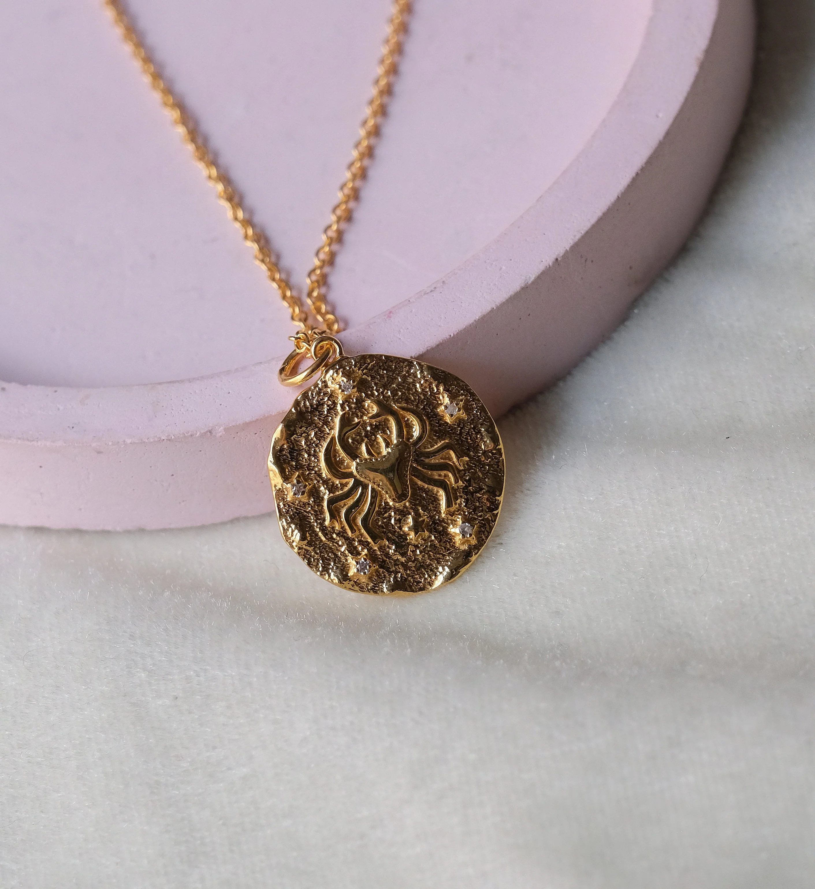 Cancer Zodiac Necklace - Image 5