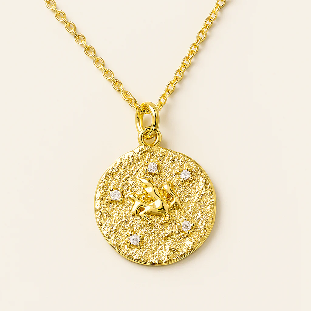 Capricorn Zodiac Necklace - Image 4
