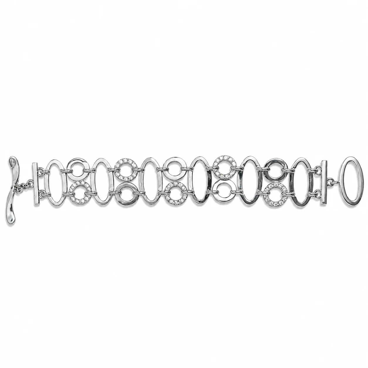 Cascade CZ Bracelet