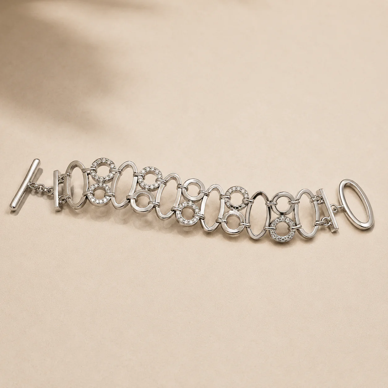 Cascade CZ Bracelet - Image 2