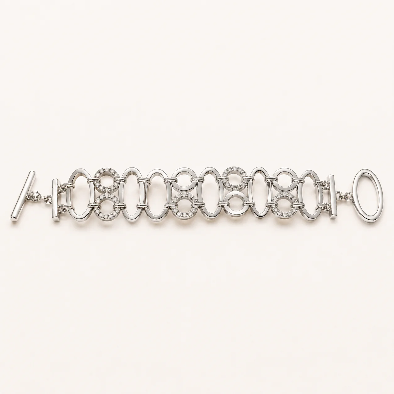 Cascade CZ Bracelet - Image 4