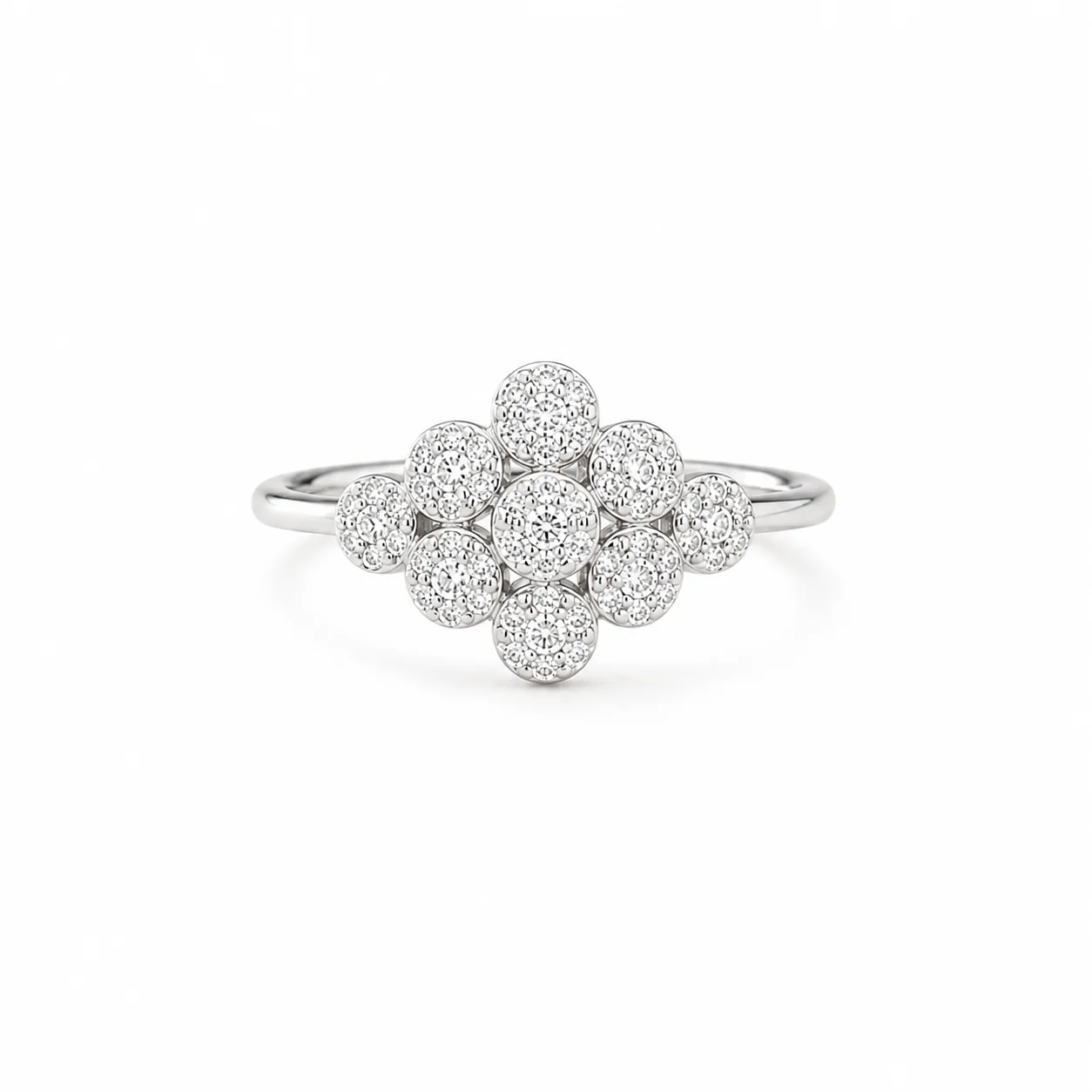 Celeste Bloom CZ Ring - Image 5