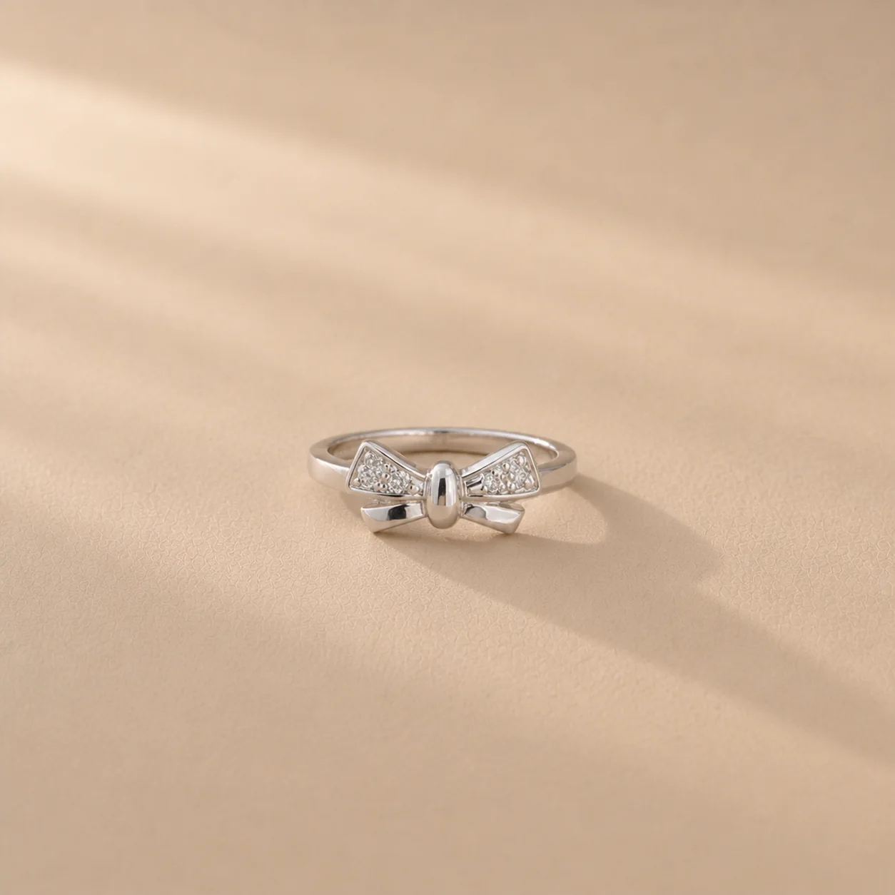 Celeste Bow CZ Ring - Image 2