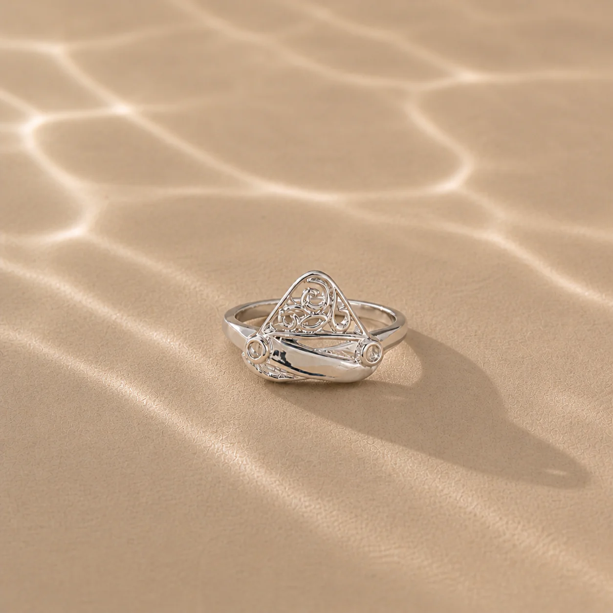 Celeste Filigree Statement Ring - Image 2