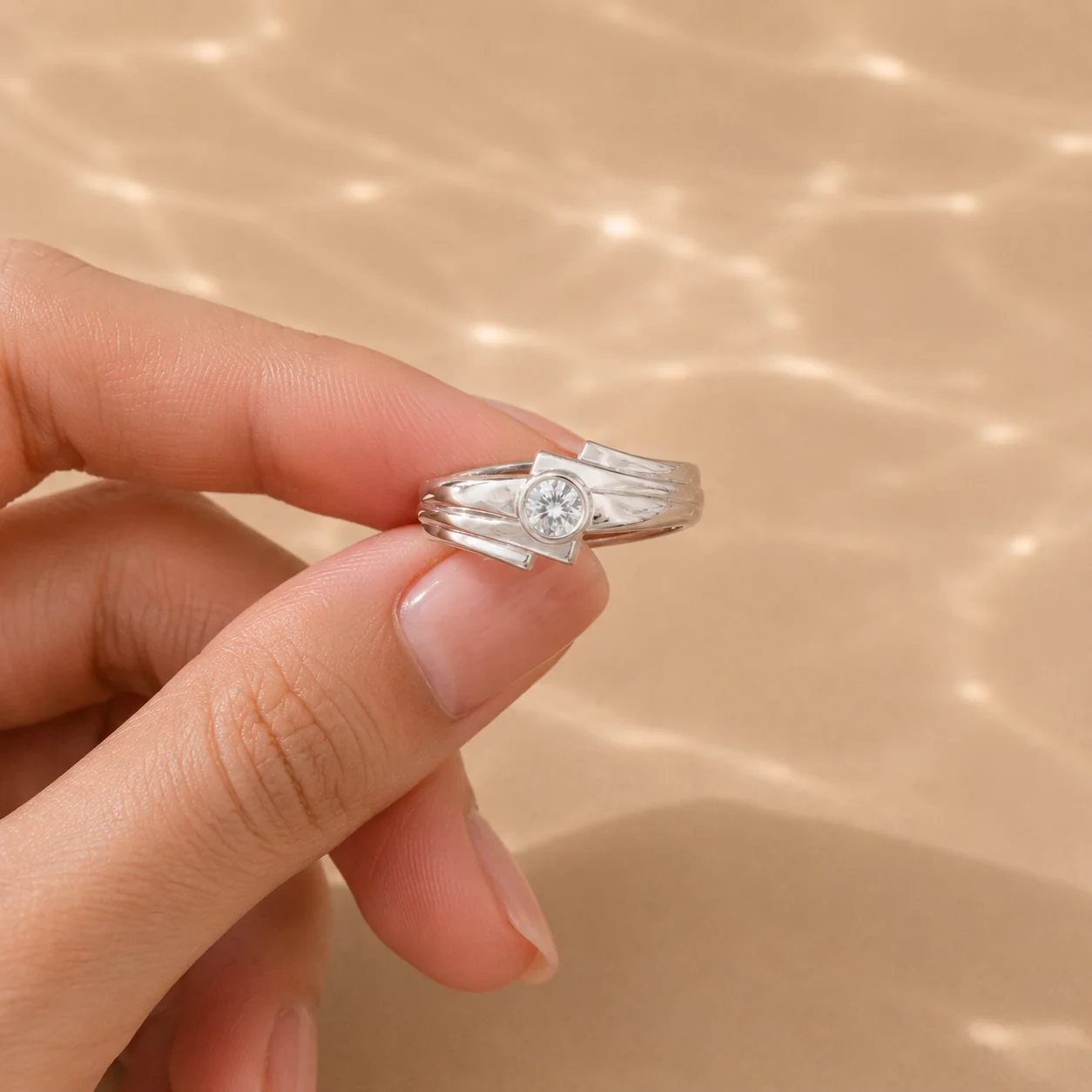 Celeste Orbit CZ Ring