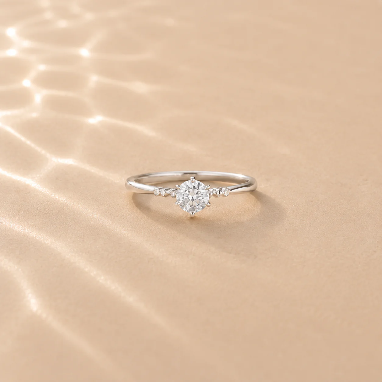 Celeste Solitaire Ring