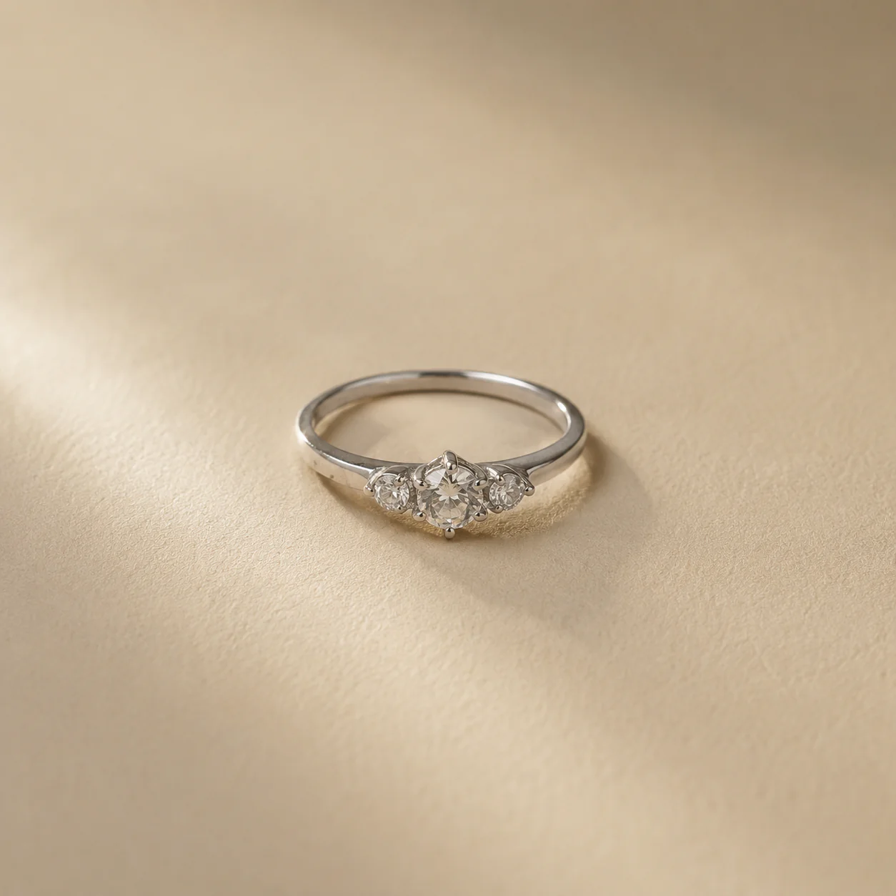 Celeste Three Stone Ring - Image 2