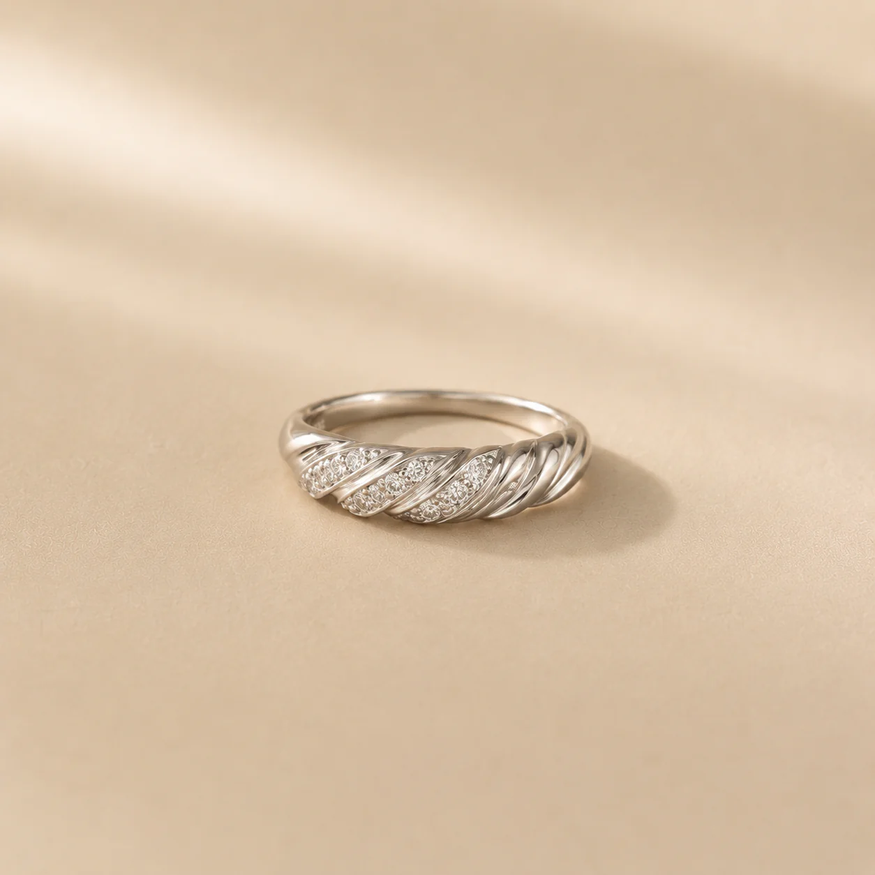 Celeste Twist Band Ring - Image 2