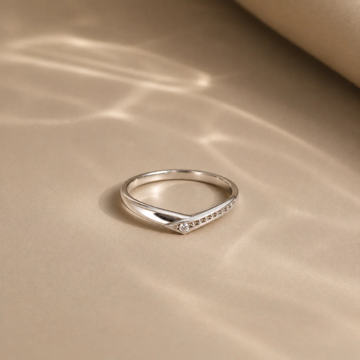 Celeste V Chevron Ring - Image 2