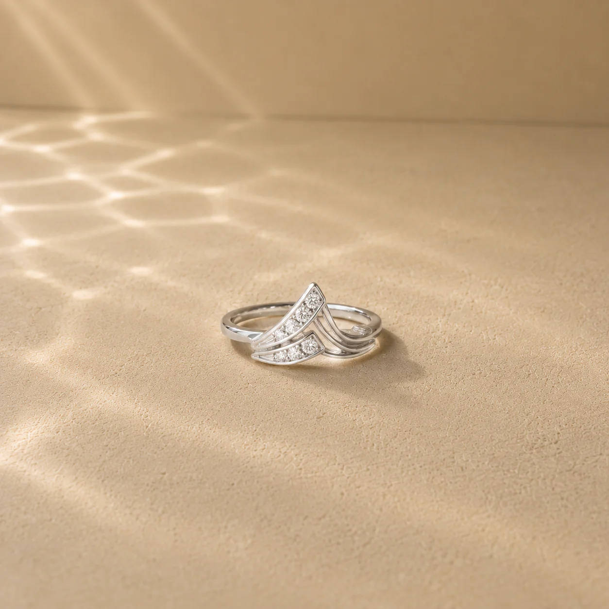 Celeste Wave Ring - Image 2