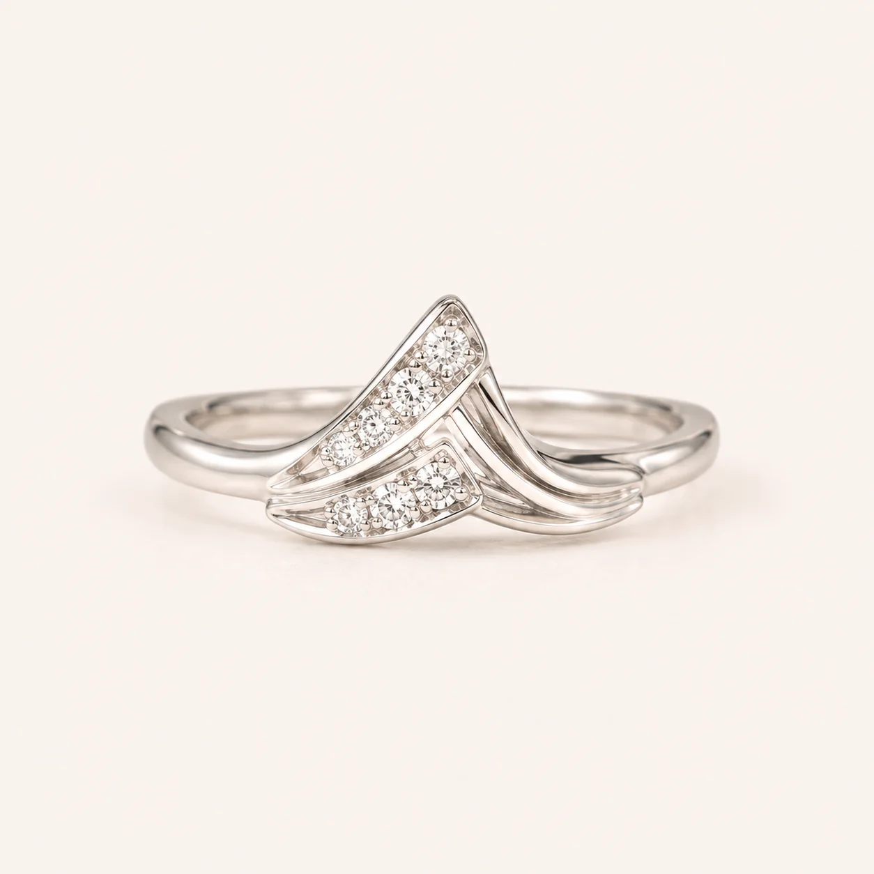 Celeste Wave Ring - Image 3
