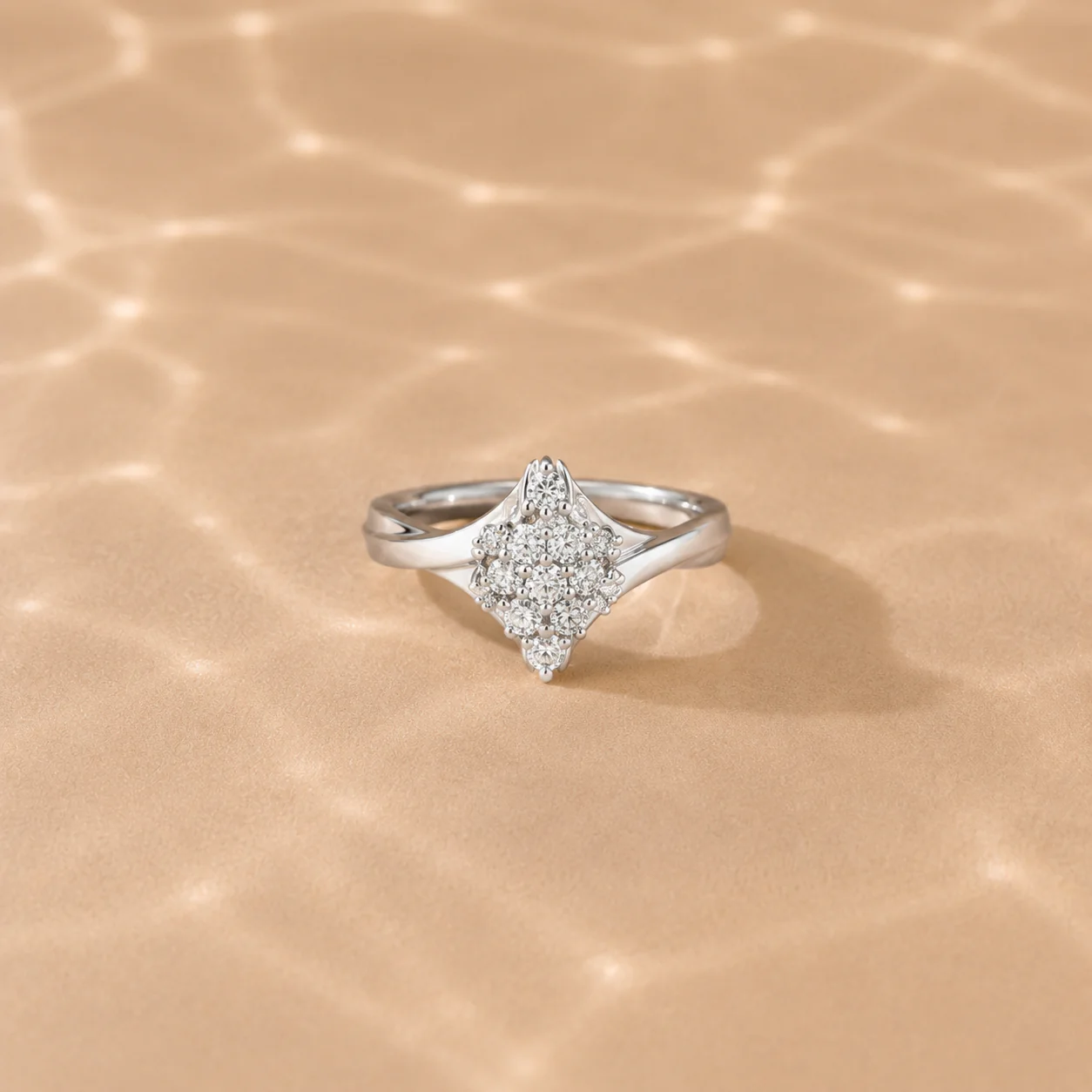 Celestia Cluster CZ Ring - Image 2