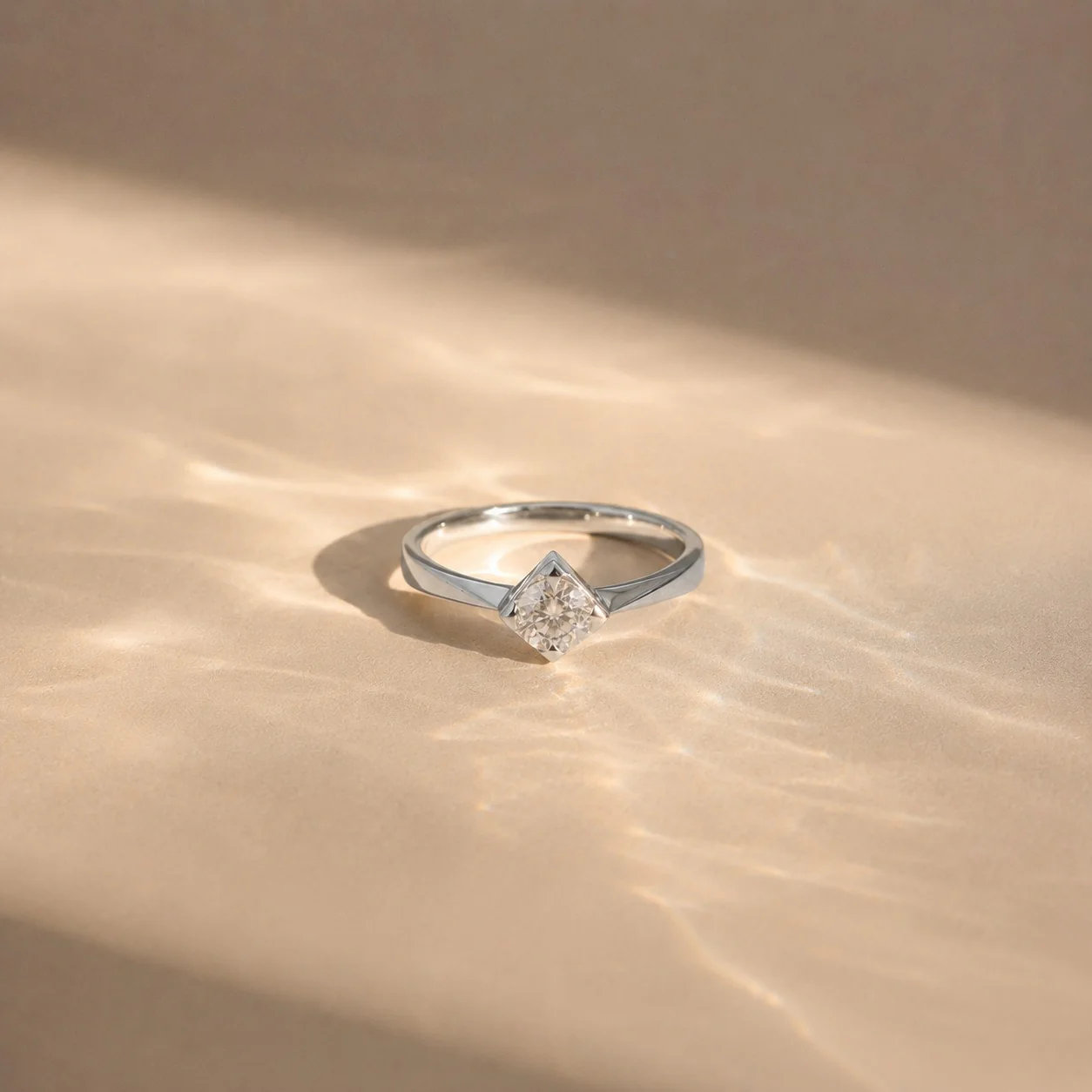 Celestia Princess Solitaire Ring - Image 3