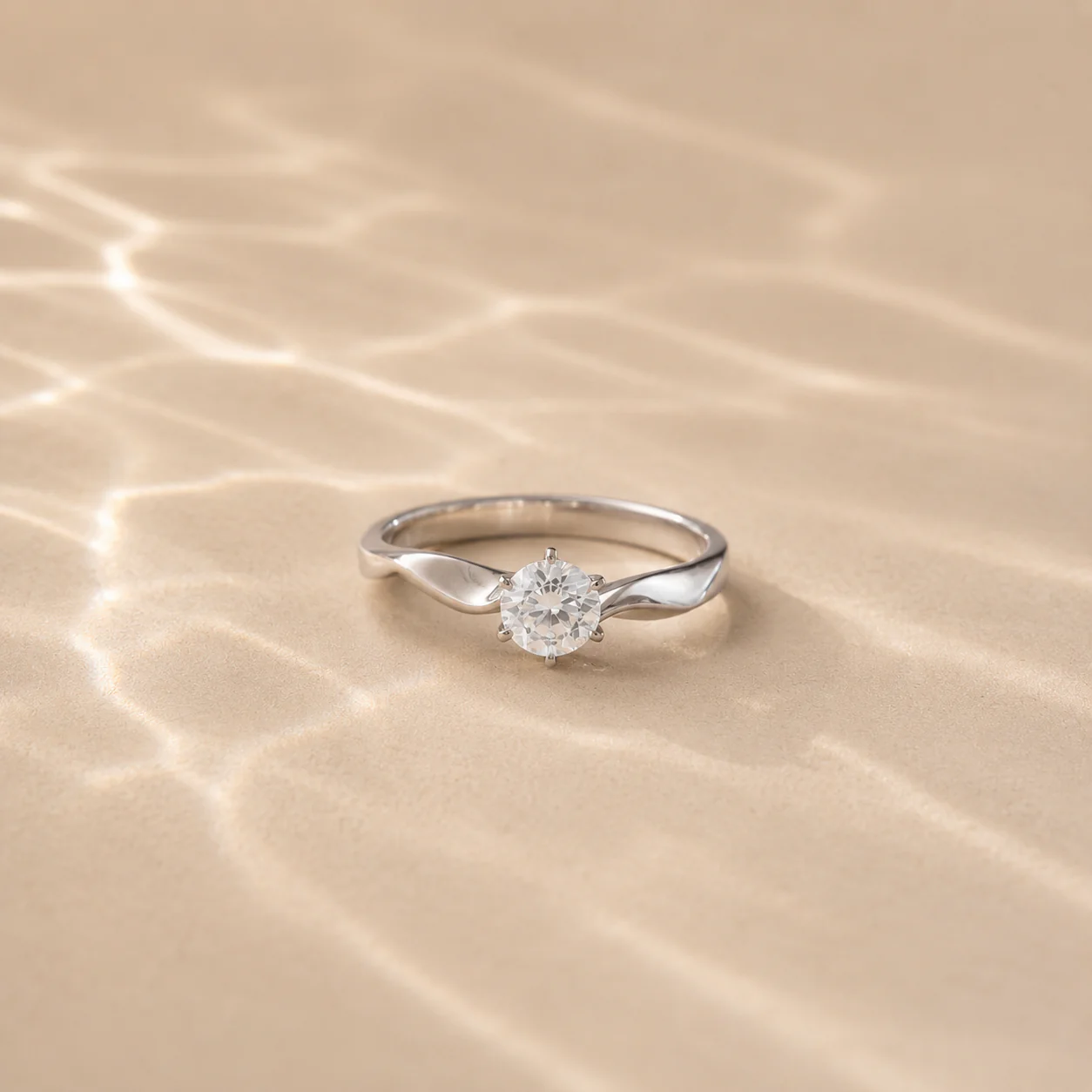 Celestia Solitaire CZ Ring - Image 3
