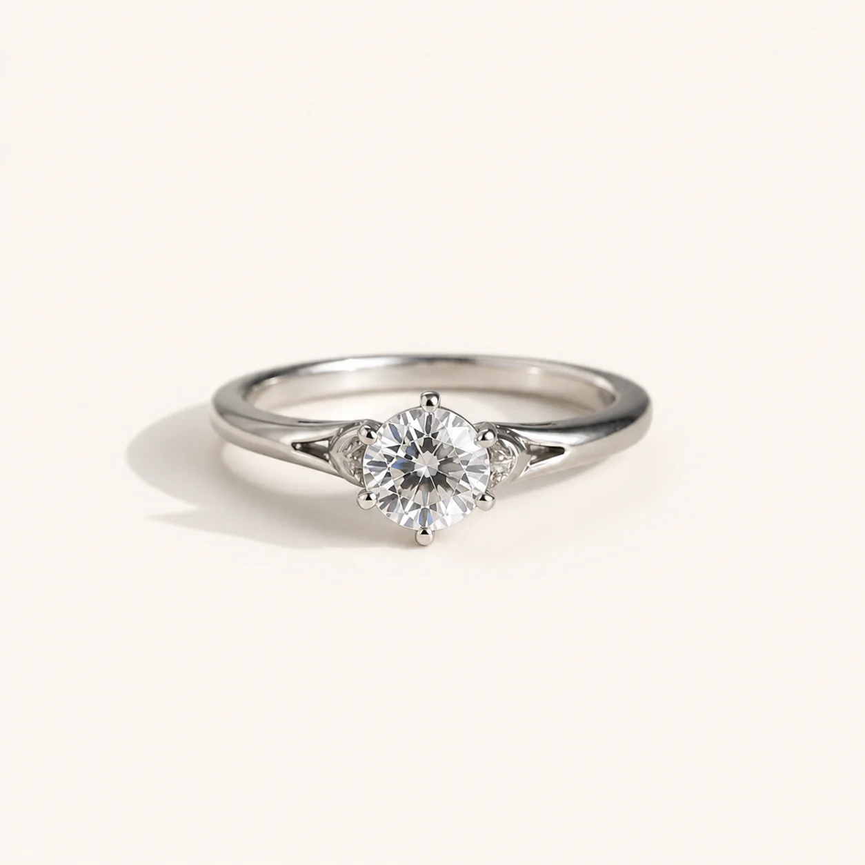 Celestia Solitaire Ring - Image 5