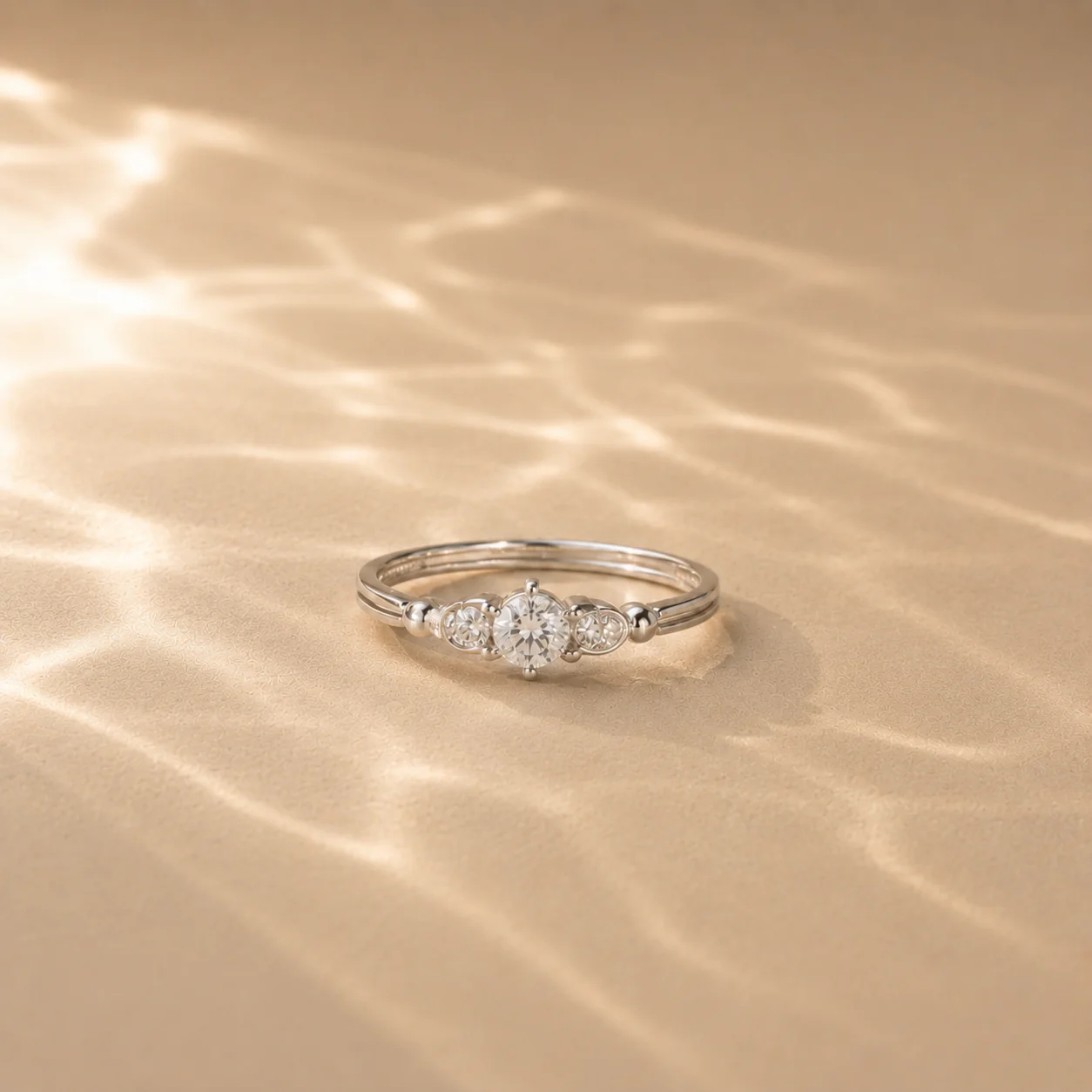 Celestia Trio Spark Ring - Image 3