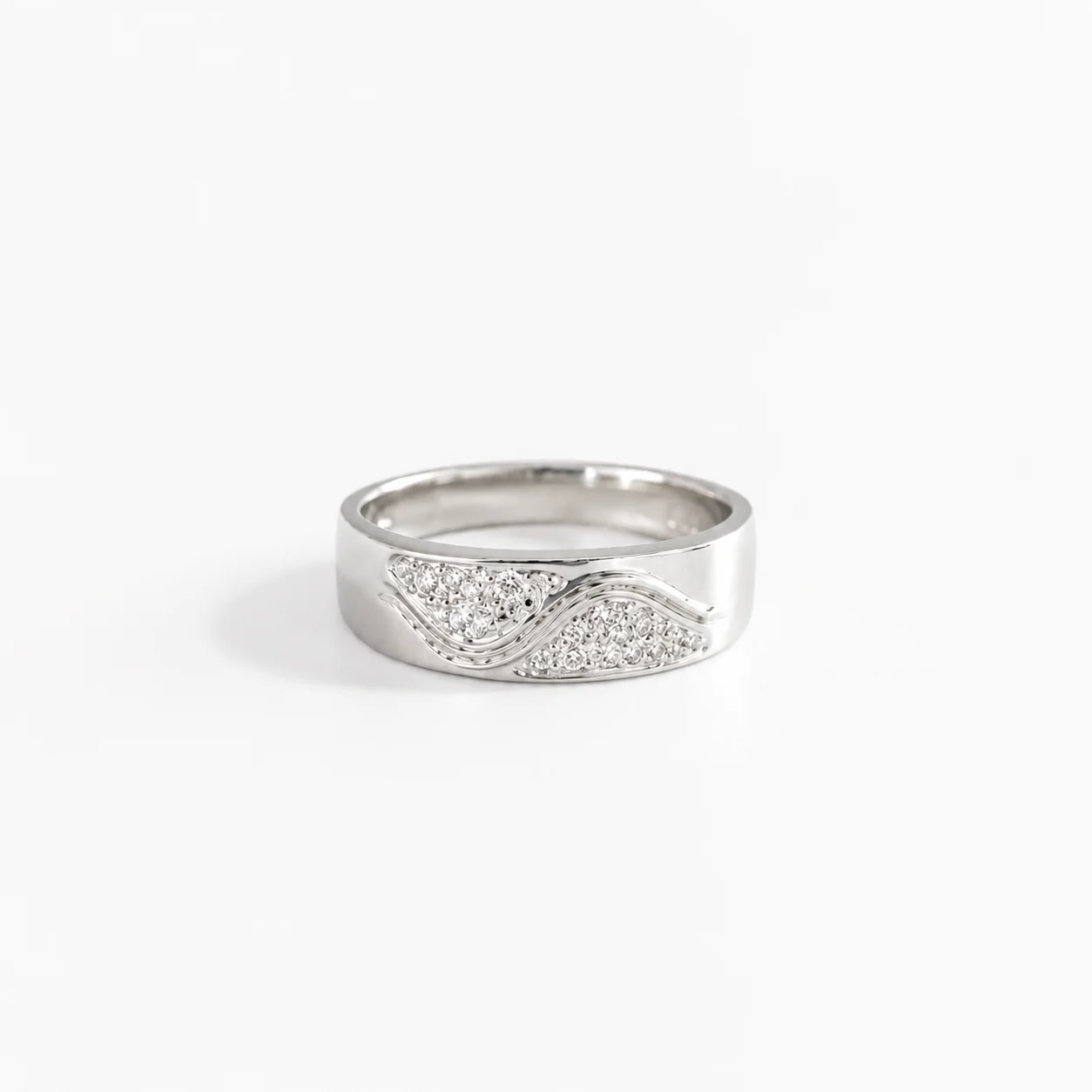 Celestia Wave CZ Ring - Image 3