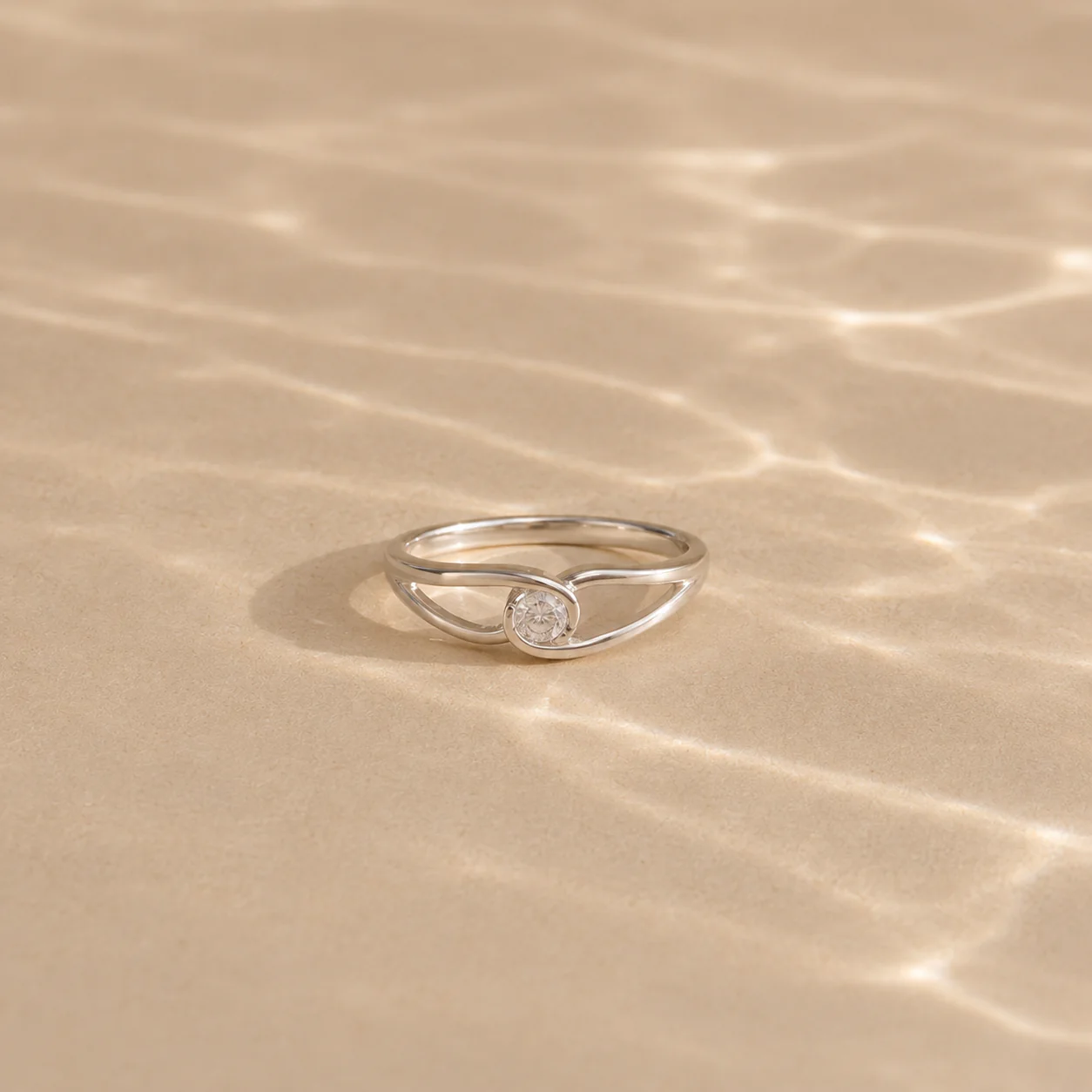 Celestial Orbit Solitaire Ring - Image 2