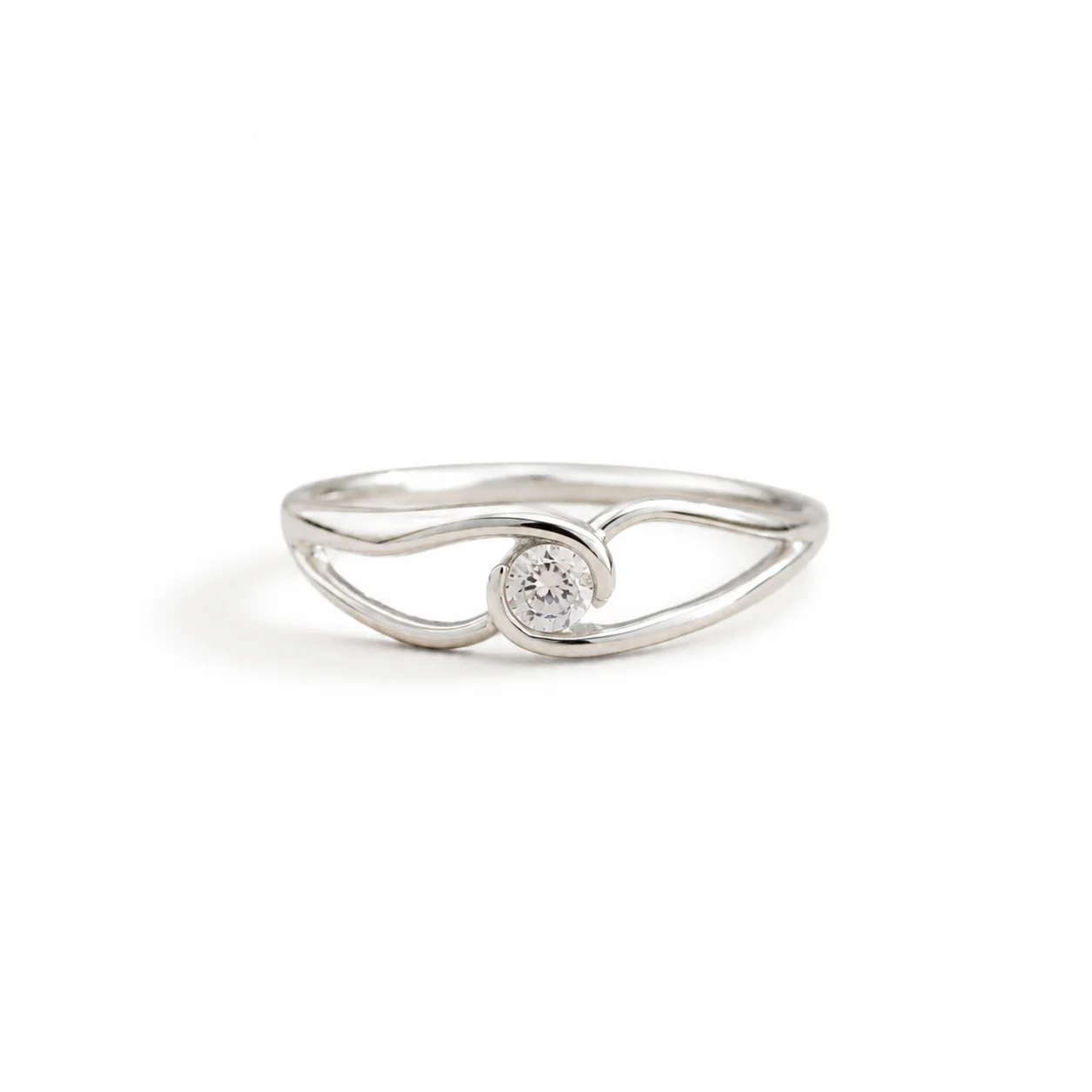 Celestial Orbit Solitaire Ring - Image 4
