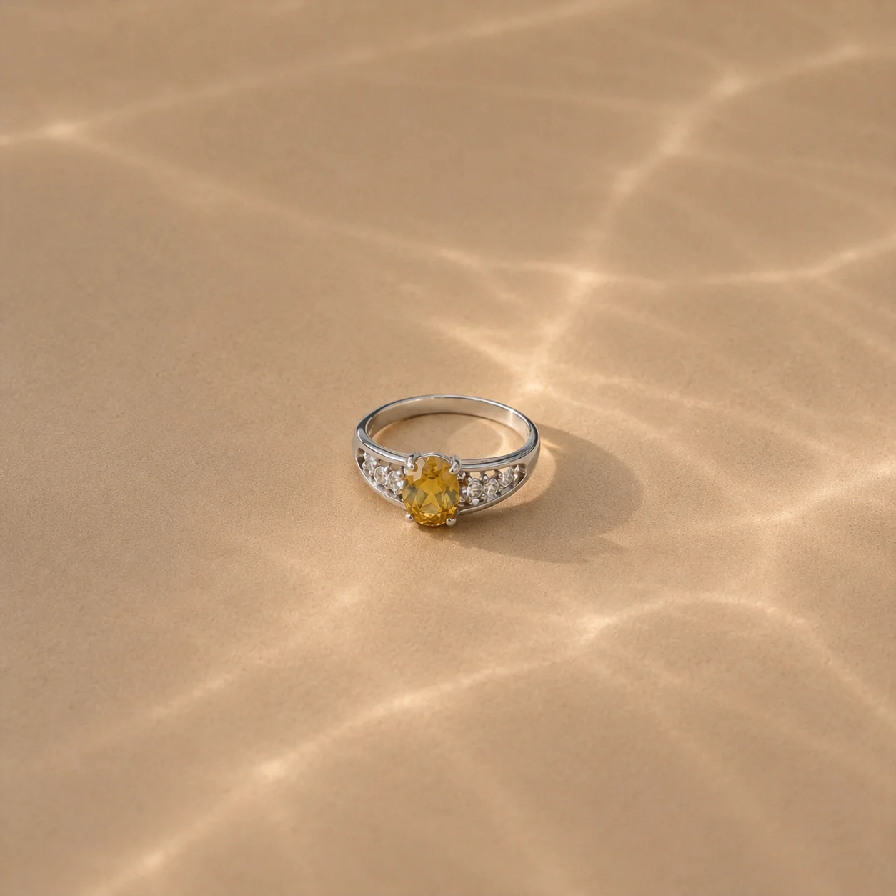 Citrine Glow Ring - Image 3