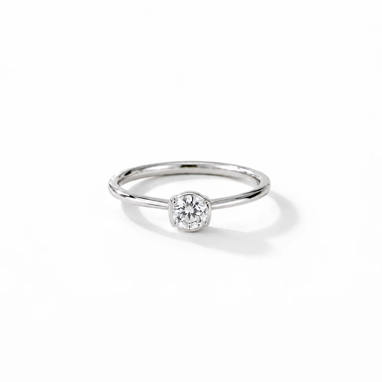 Classic Solitaire CZ Ring - Image 3